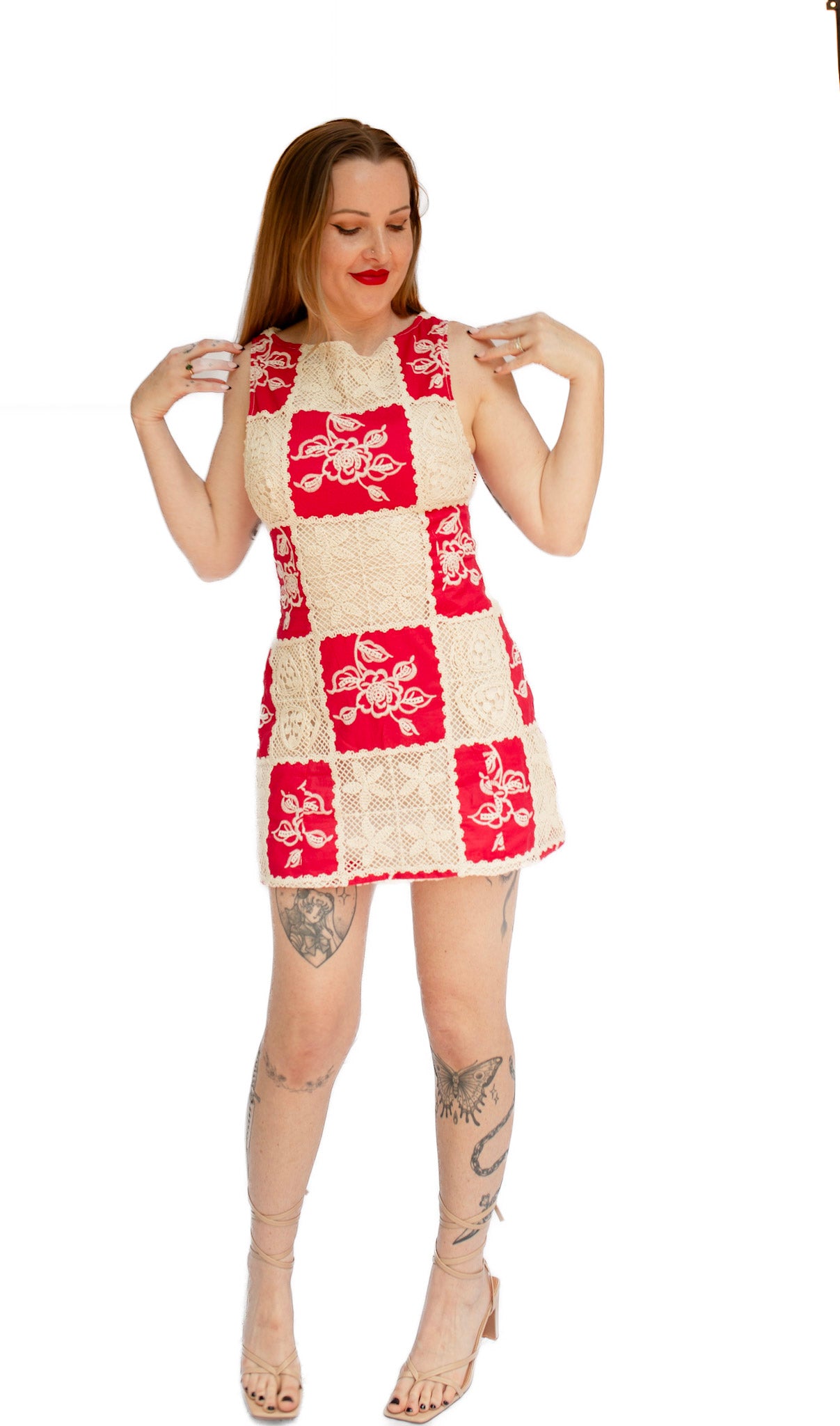 Louisa Red Mini Dress