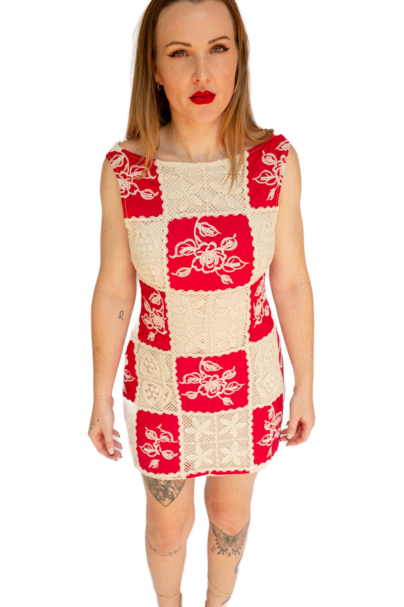 Louisa Red Mini Dress
