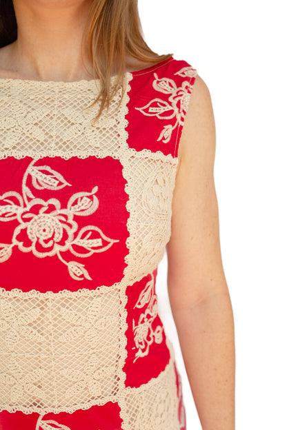 Louisa Red Mini Dress