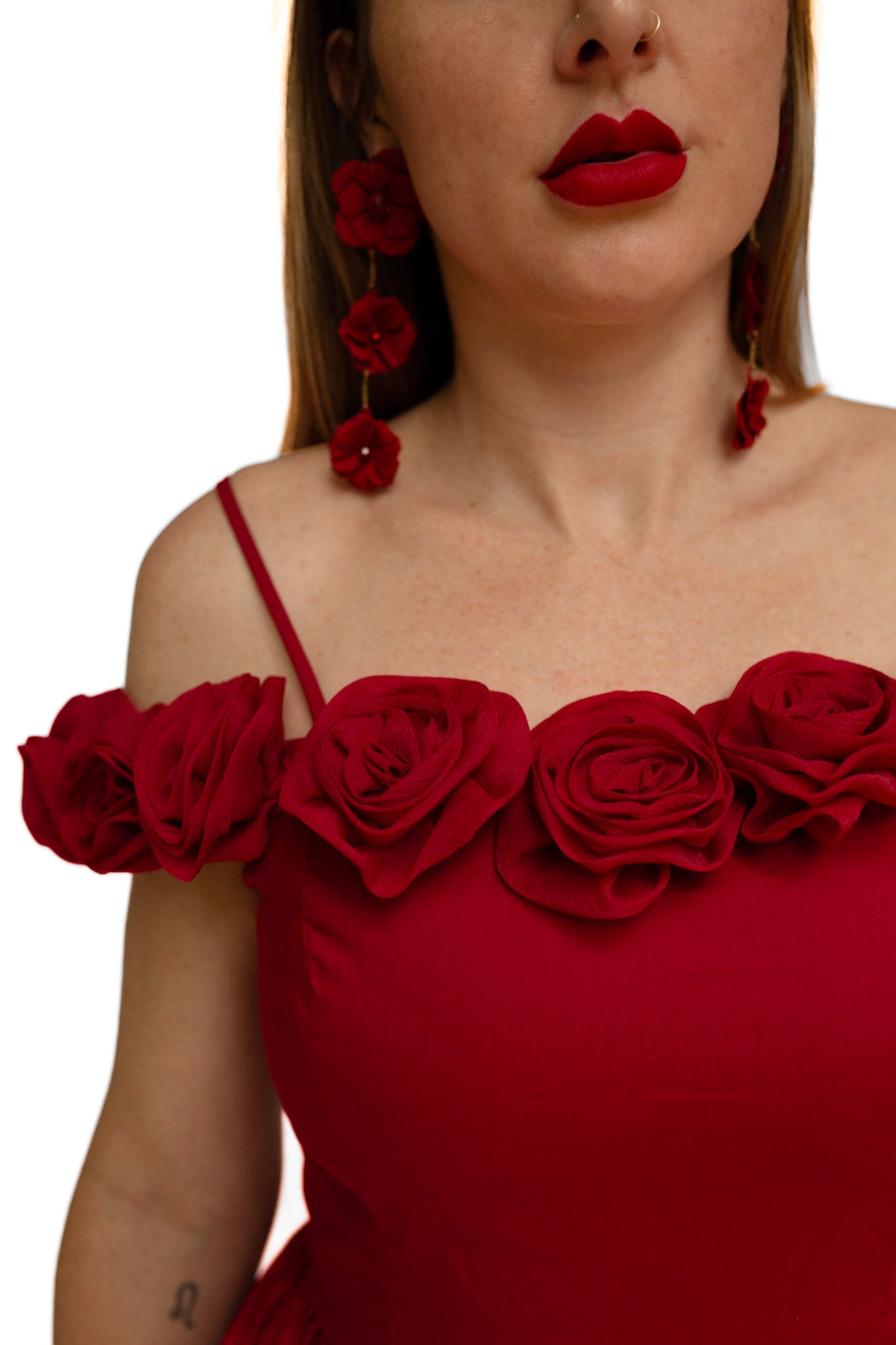 Marbella Rose Detail Dress